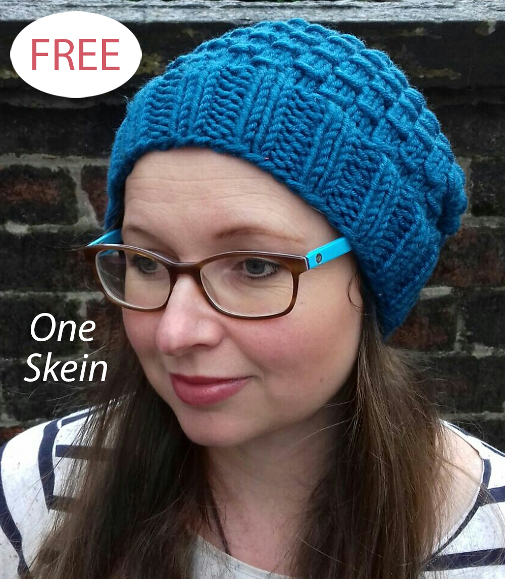Free One Skein Super Bulky 3 Minute Millie Hat Knitting Pattern