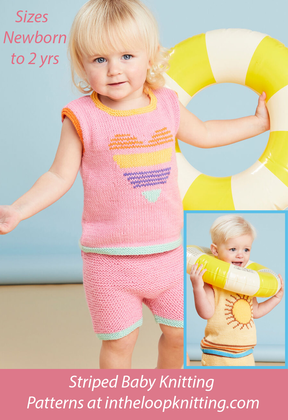 Baby Summer Days Shorts Set Knitting Pattern