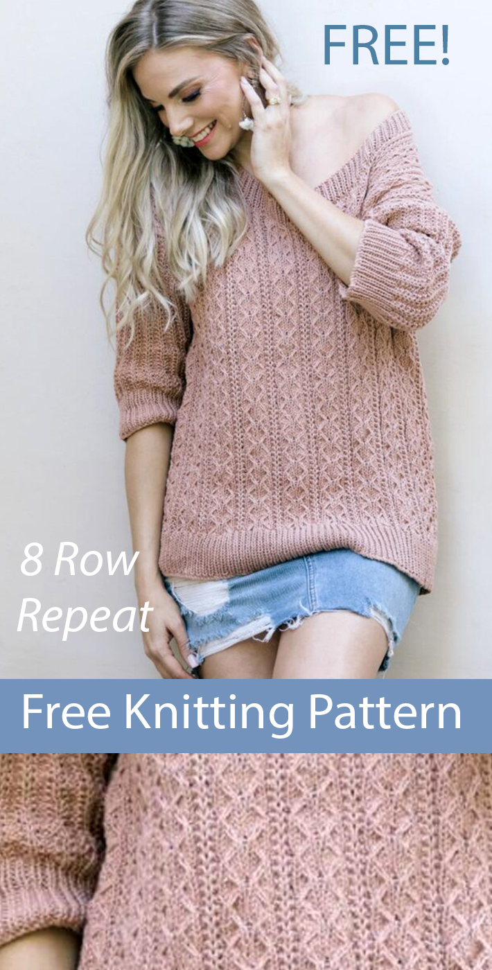 Free Sweater Knitting Pattern Elle 7902