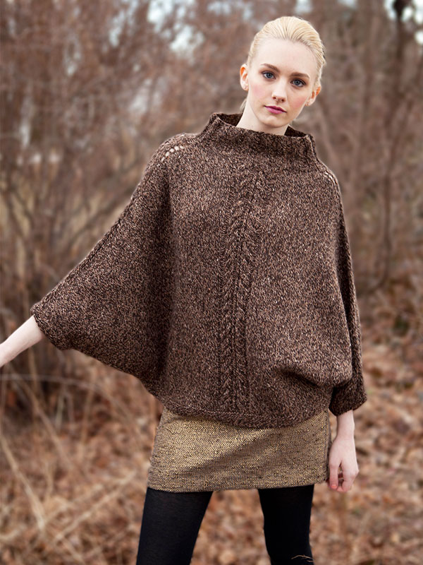 Poncho Knitting Patterns In The Loop Knitting