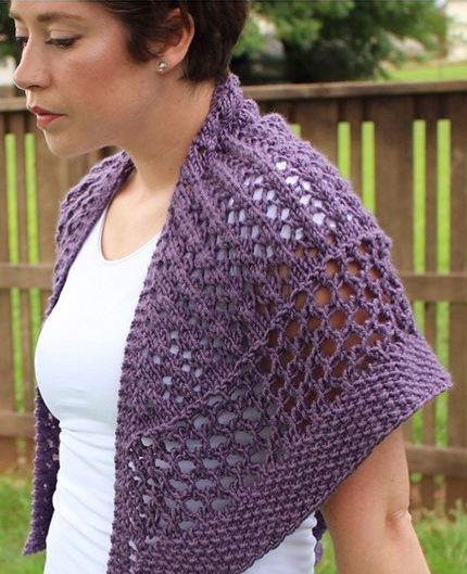 Knitting Pattern for Breeze Shawl