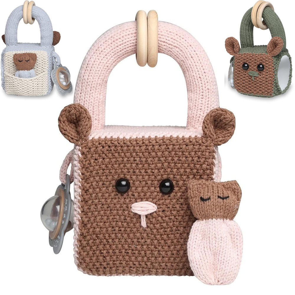 Free Baby Activity Cubes Knitting Pattern
