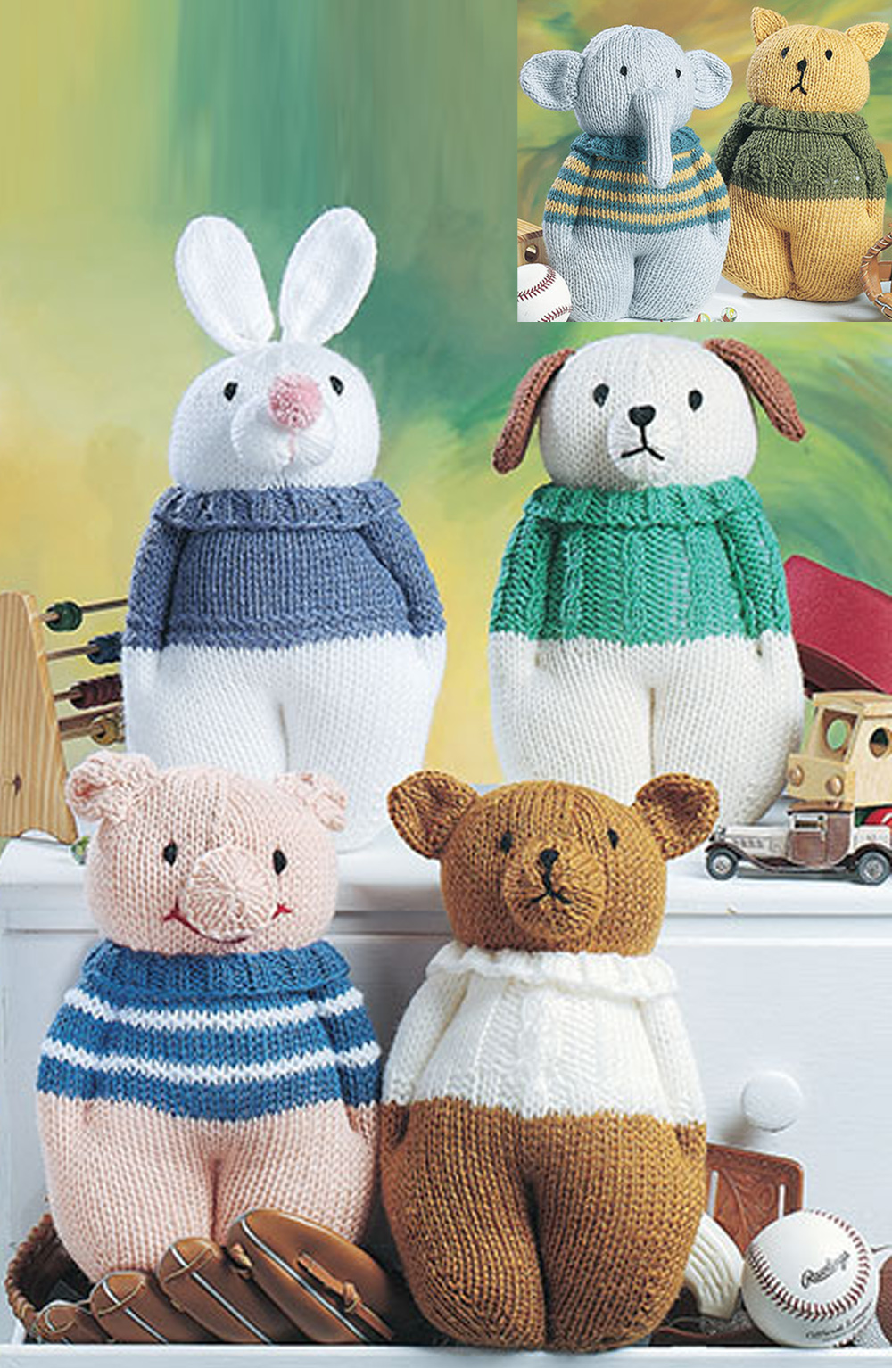 Animal Friends Knitting pattern