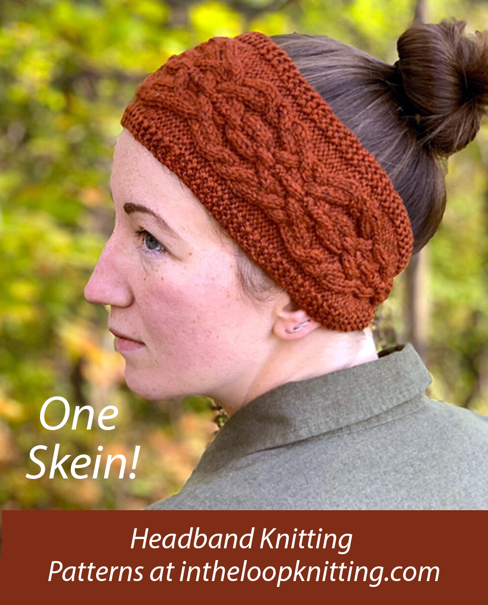 Auburn Skies Headband Knitting Pattern
