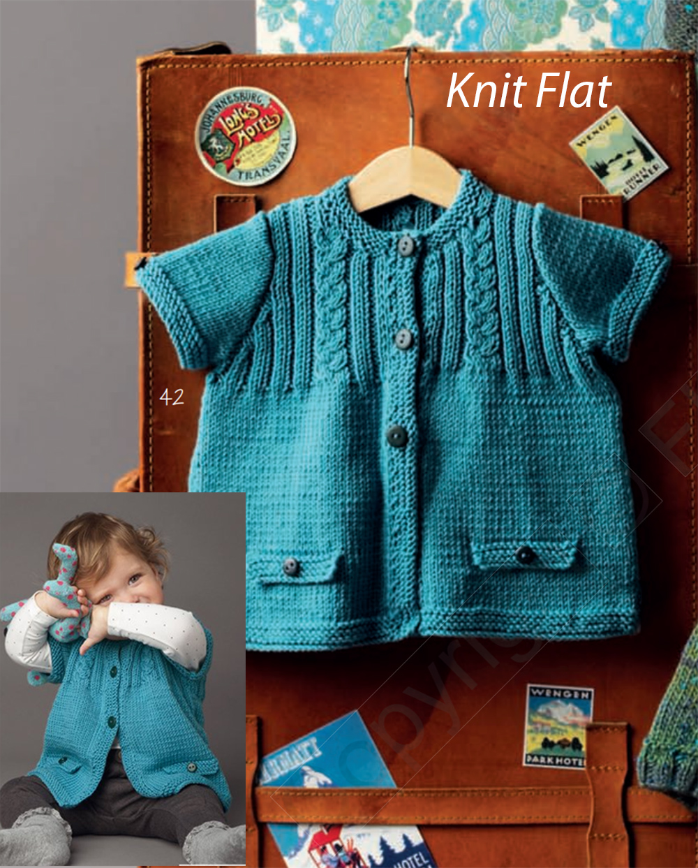 Free Knitting Pattern Baby Jacket