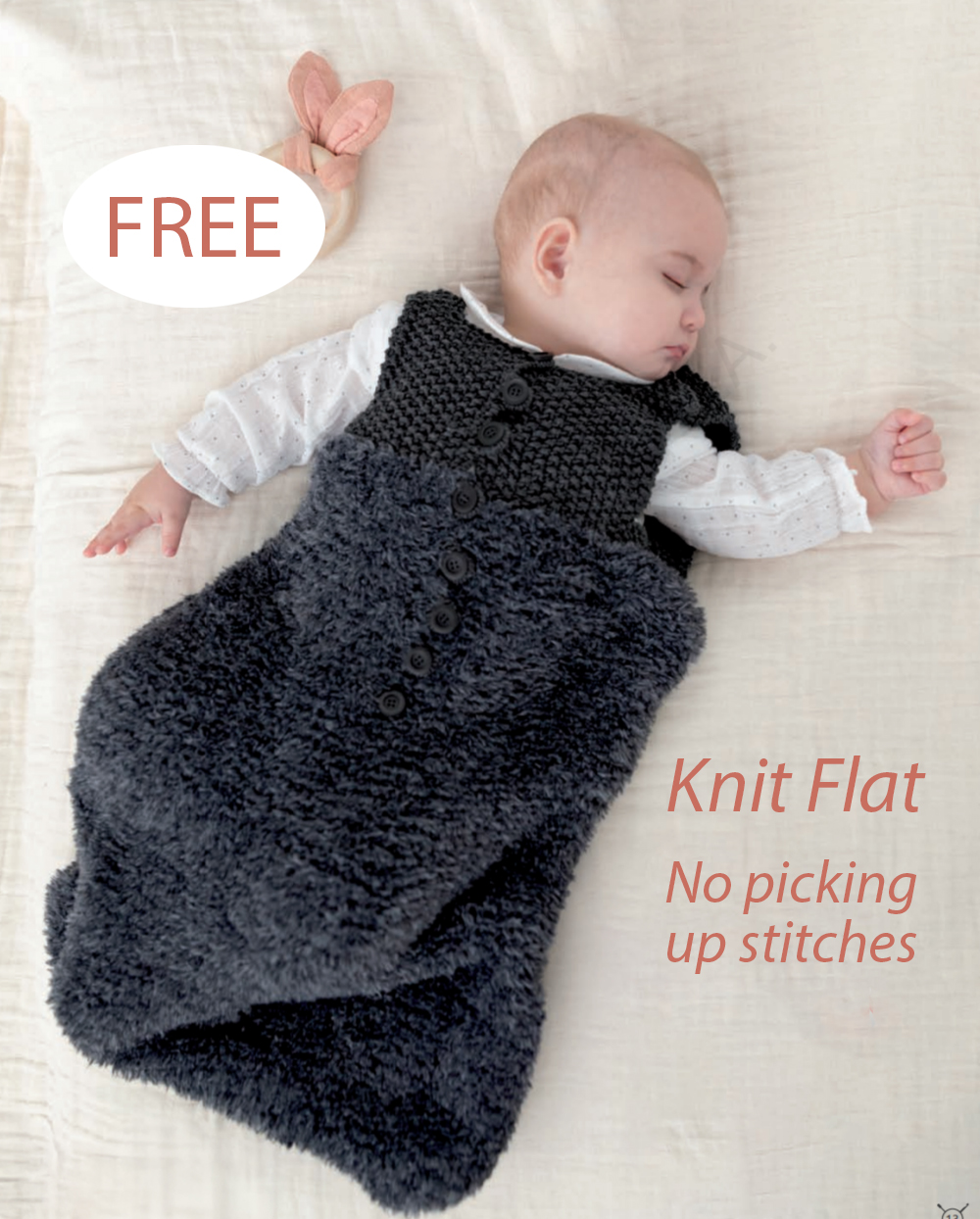 Free Knitting Pattern Baby Sleeping Bag