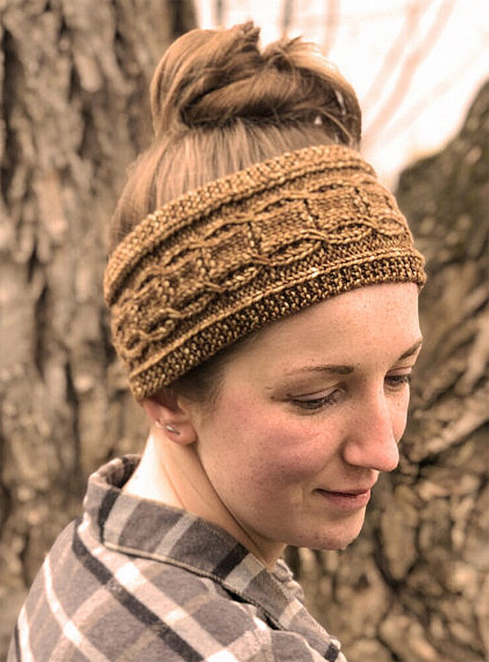 Back Roads Headband Knitting pattern