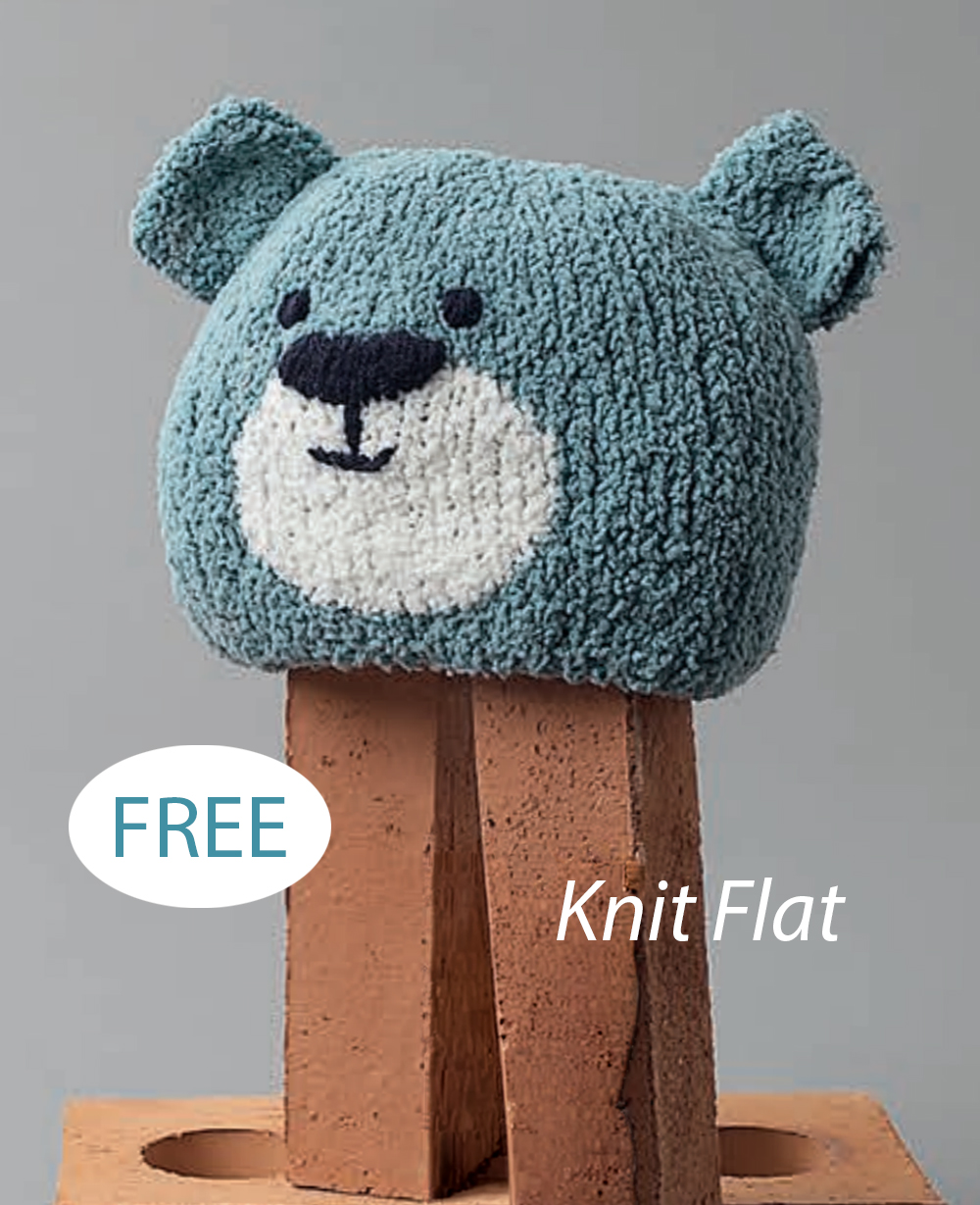 Free Knitting Pattern Bear Hat