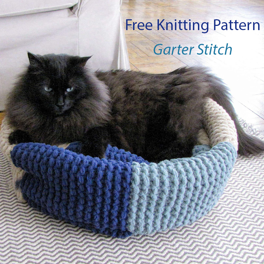 Free Pet Bed Knitting Pattern