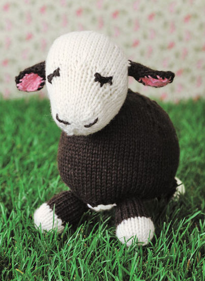Free Knitting Pattern for Cow Toy