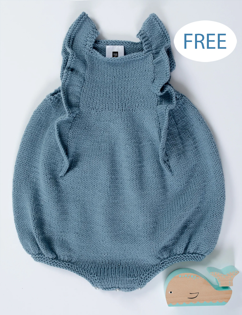 Free Knitting Pattern Butterfly Frilly Romper