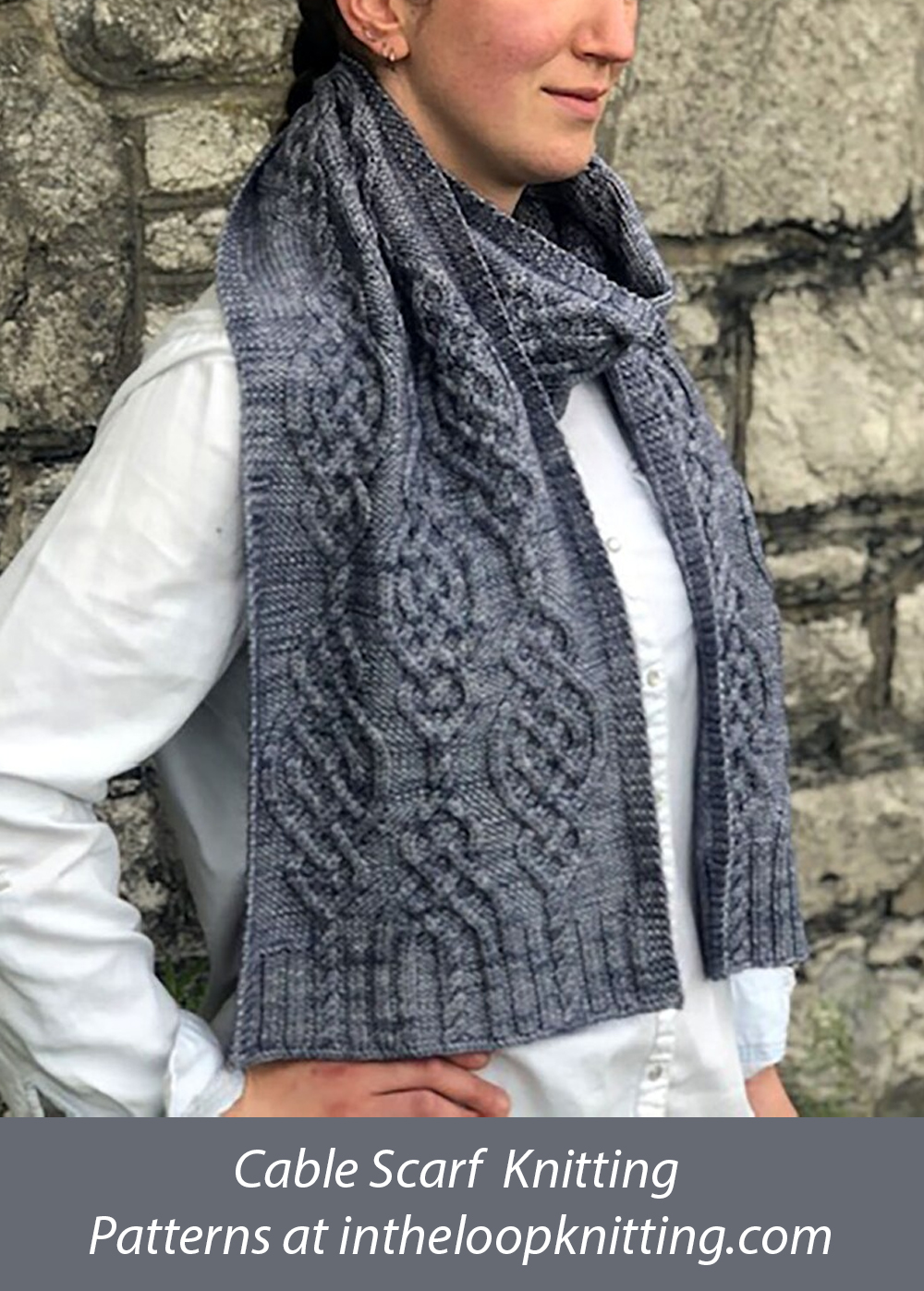  Celtic Roots Scarf knitting pattern