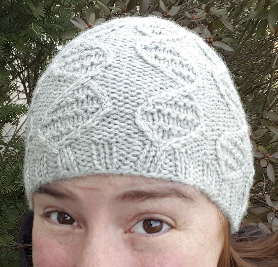 Free Knitting Pattern for GENEie DNA Cable Hat