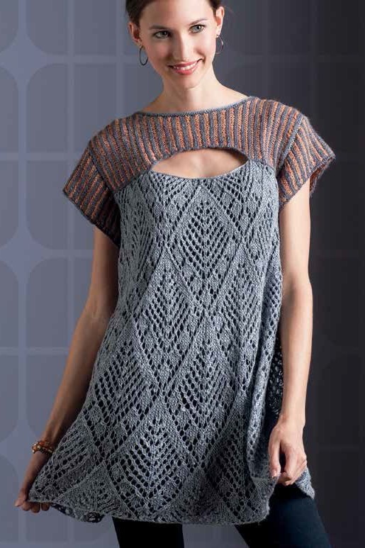 Tuscany Lace Tunic Knitting pattern