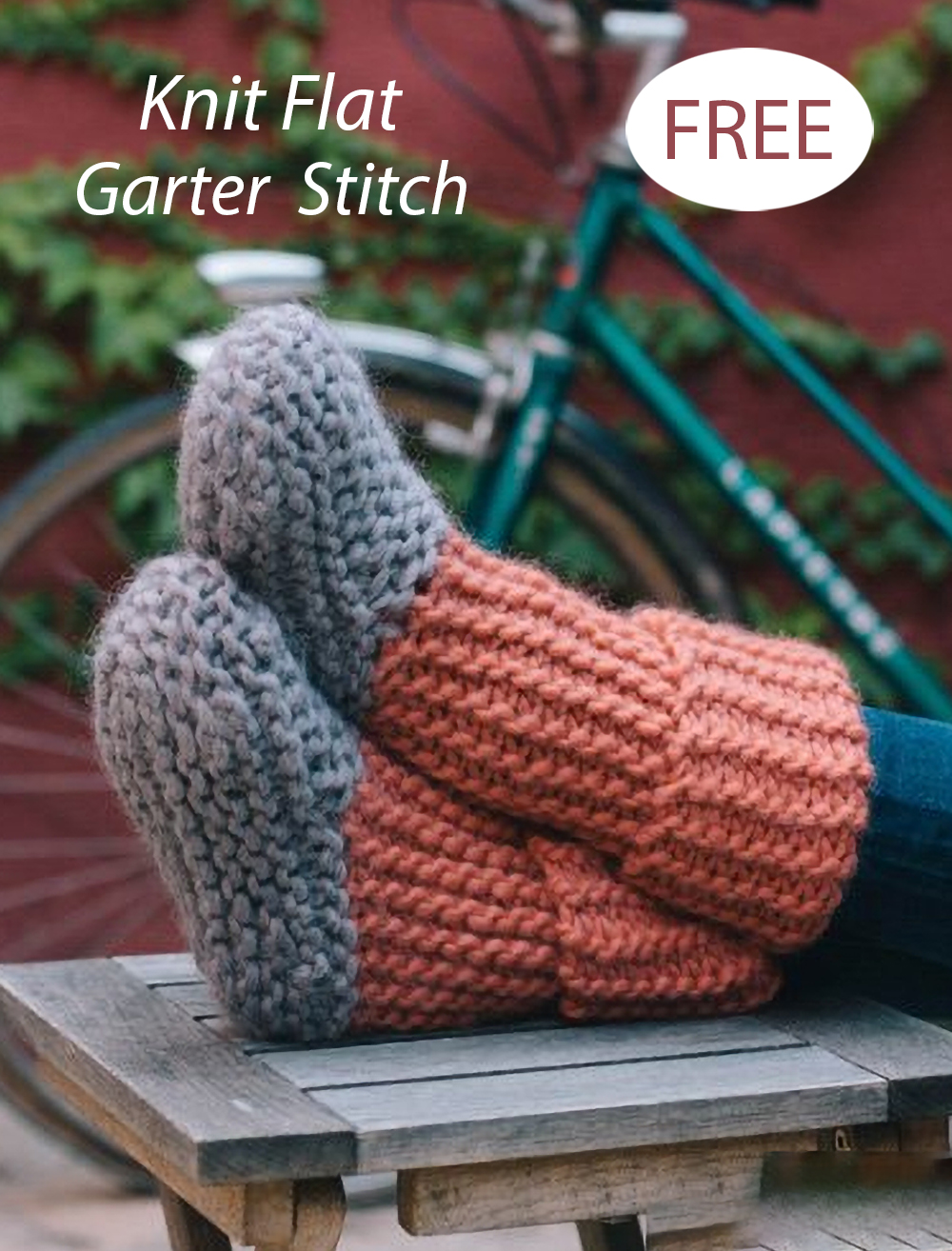 Free Knitting Pattern Easy Cozy Home Boots