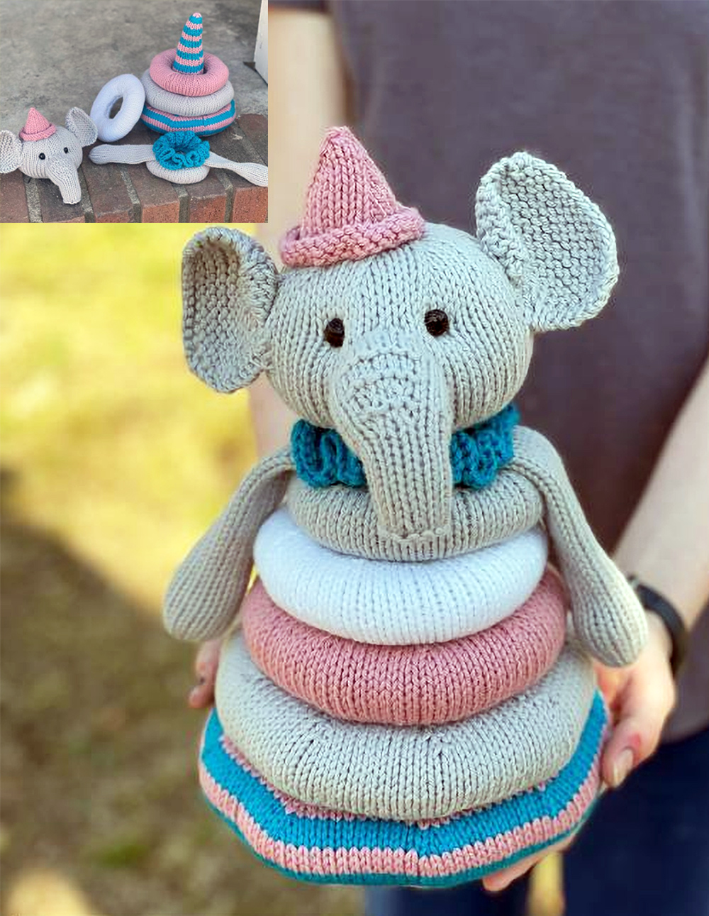 Baby Play Puzzler Cube Knitting Pattern