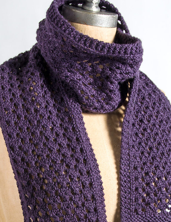 Free Knitting Pattern for 4 Row Repeat Extra Quick and Easy Scarf