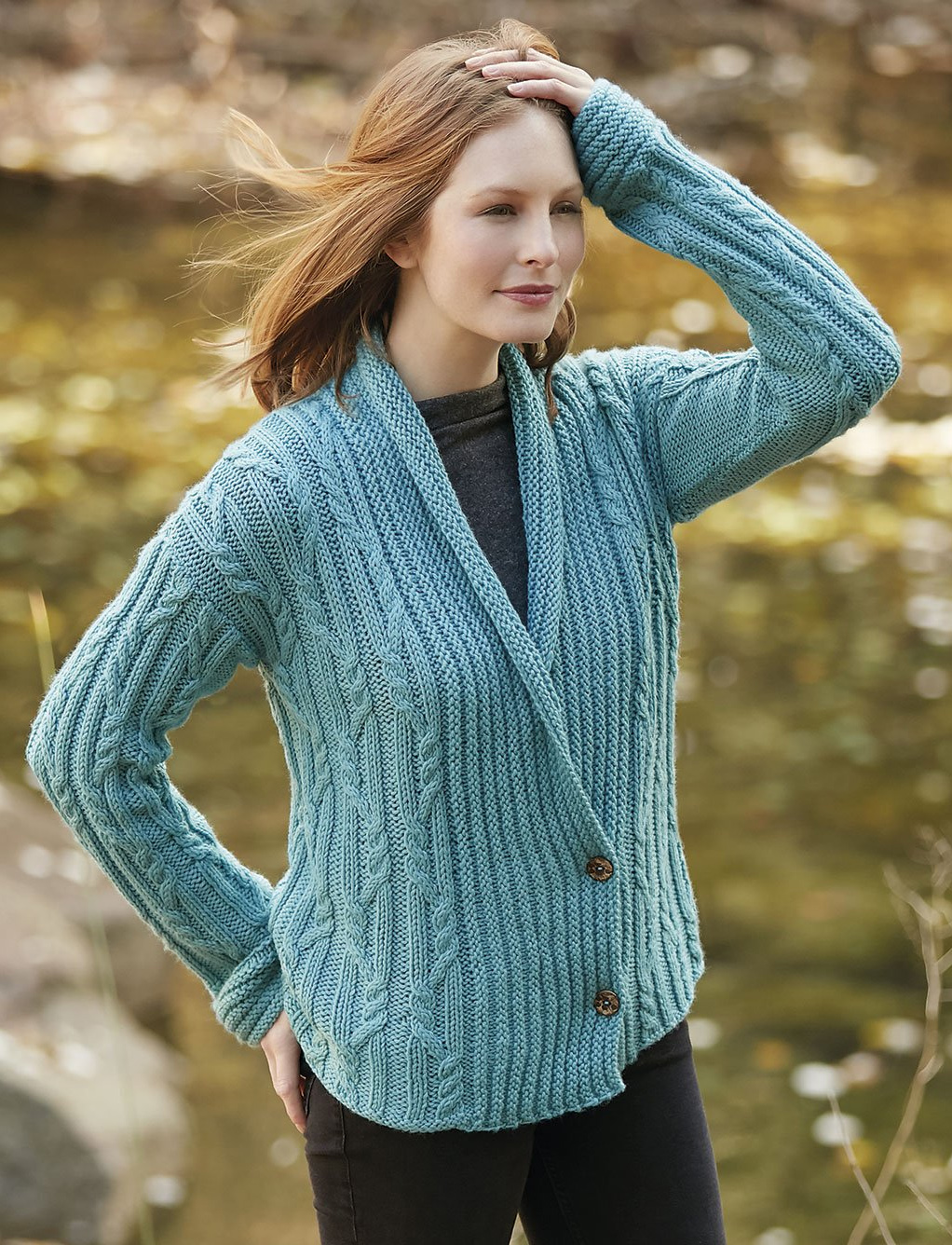 Fantasy Cardigan Knitting Pattern