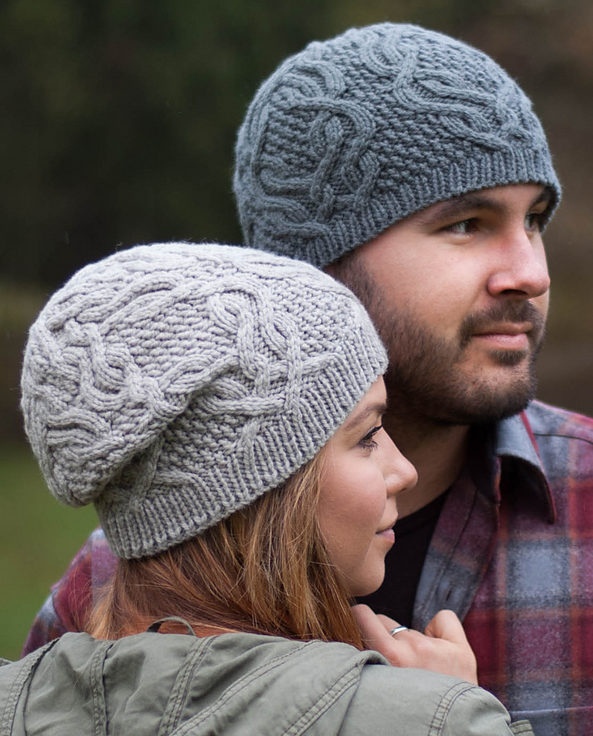 mens knit hat pattern circular needles