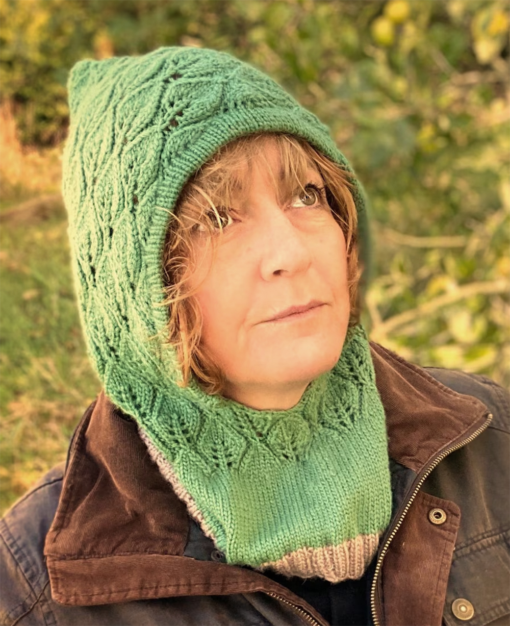 Forest Fairy Hooded Cowl Knitting Pattern