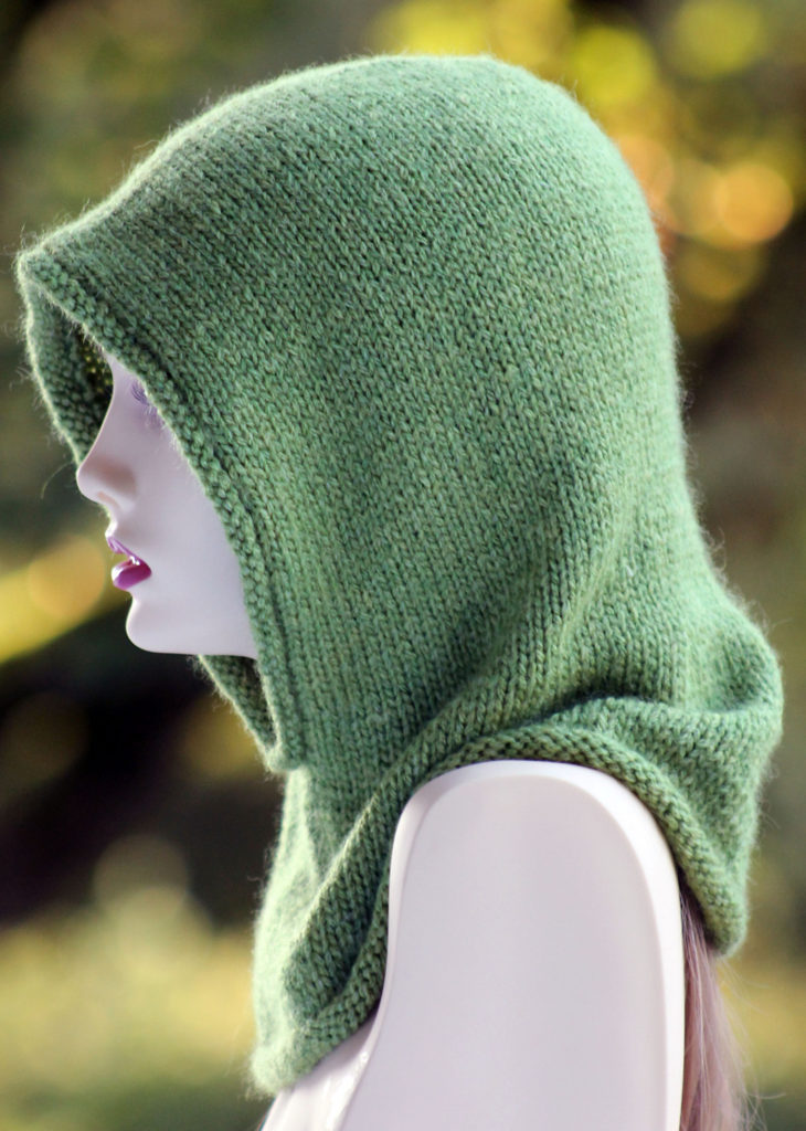 Free Knitting Pattern for Friend of the Forest Hood