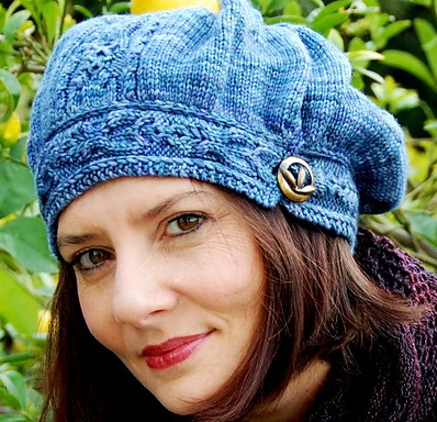 Free knitting pattern for Funiculaire Hat Slouchy Beret and more slouchy beret knitting patterns
