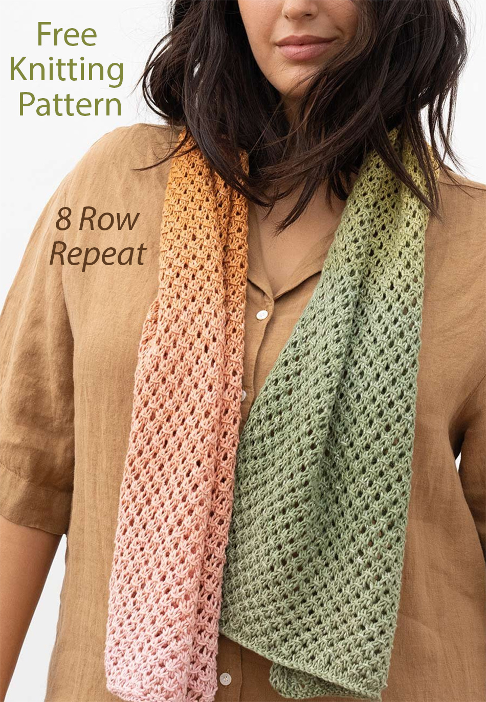 Free Knitting Pattern Harmonia Scarf