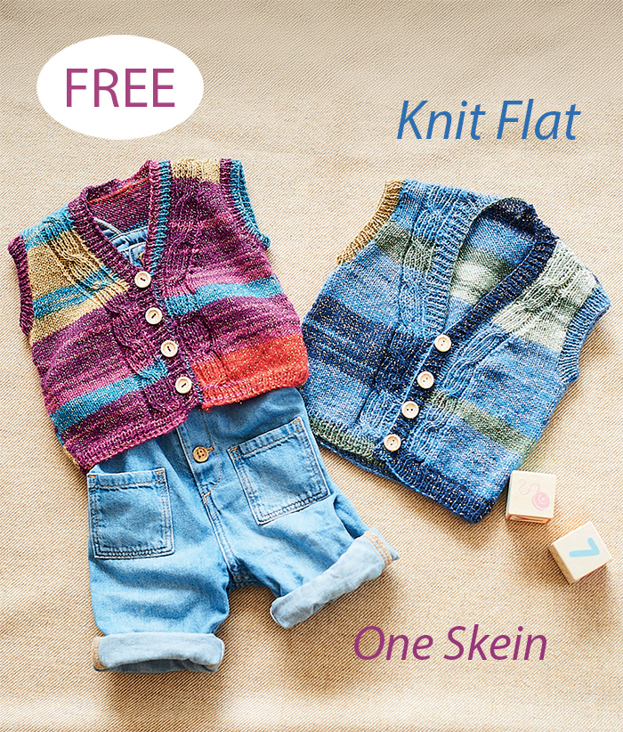 Free Kid's  Vest Knitting Patterns