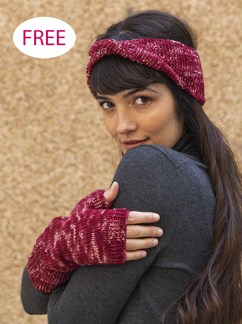 Free Knitting Pattern Headband And Mittens