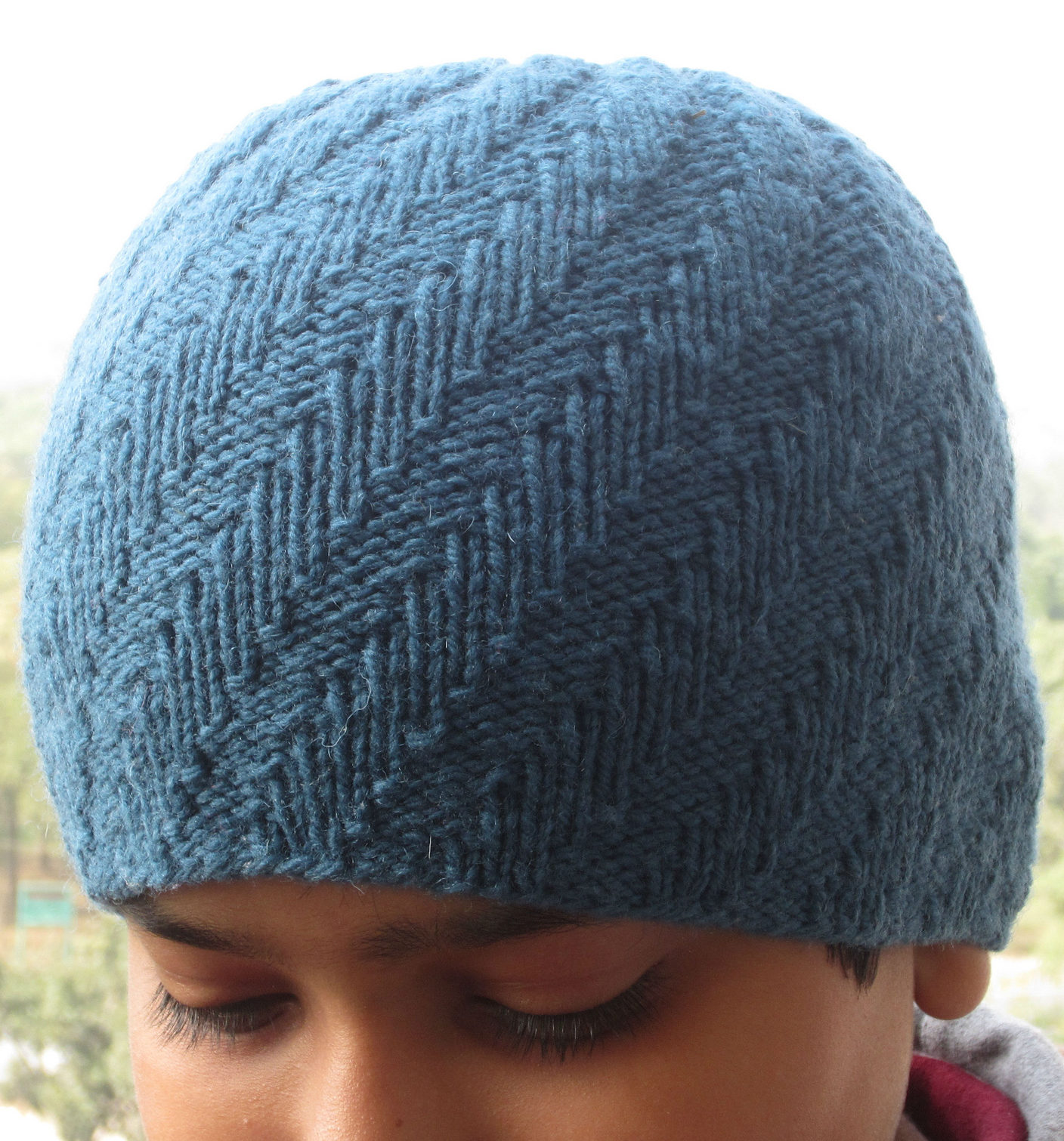 Free Knitting Pattern for Spiral Rib Hat
