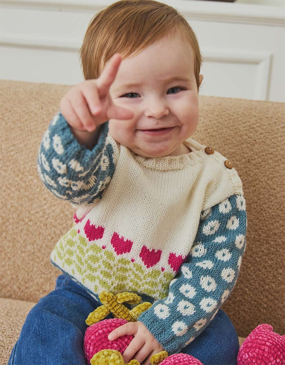 Knitting Pattern Jacquard Jumper