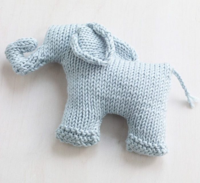 Elephant Knitting Chart