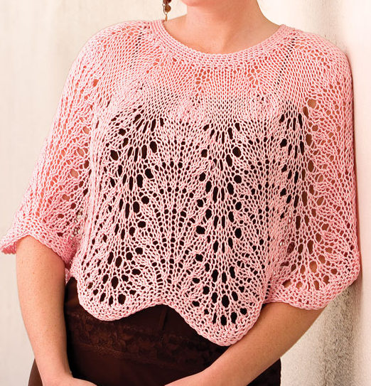 Lace Poncho Knitting Patterns- In the Loop Knitting