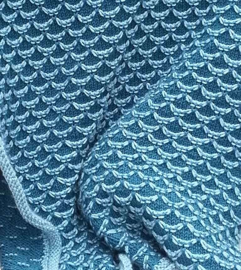Knitting Pattern for Merbaby Baby Blanket