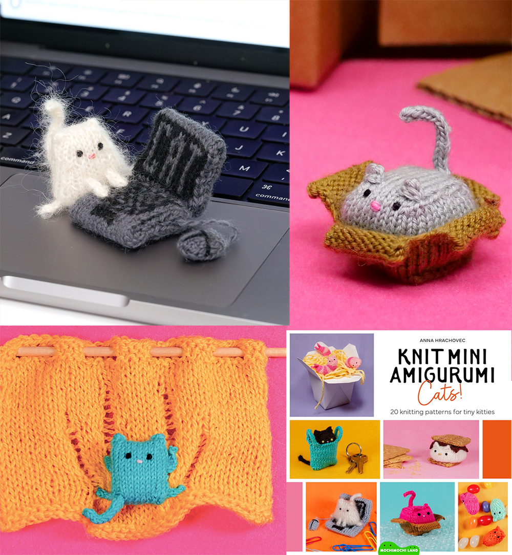 Mini Amigurumi Cats Knitting Pattern