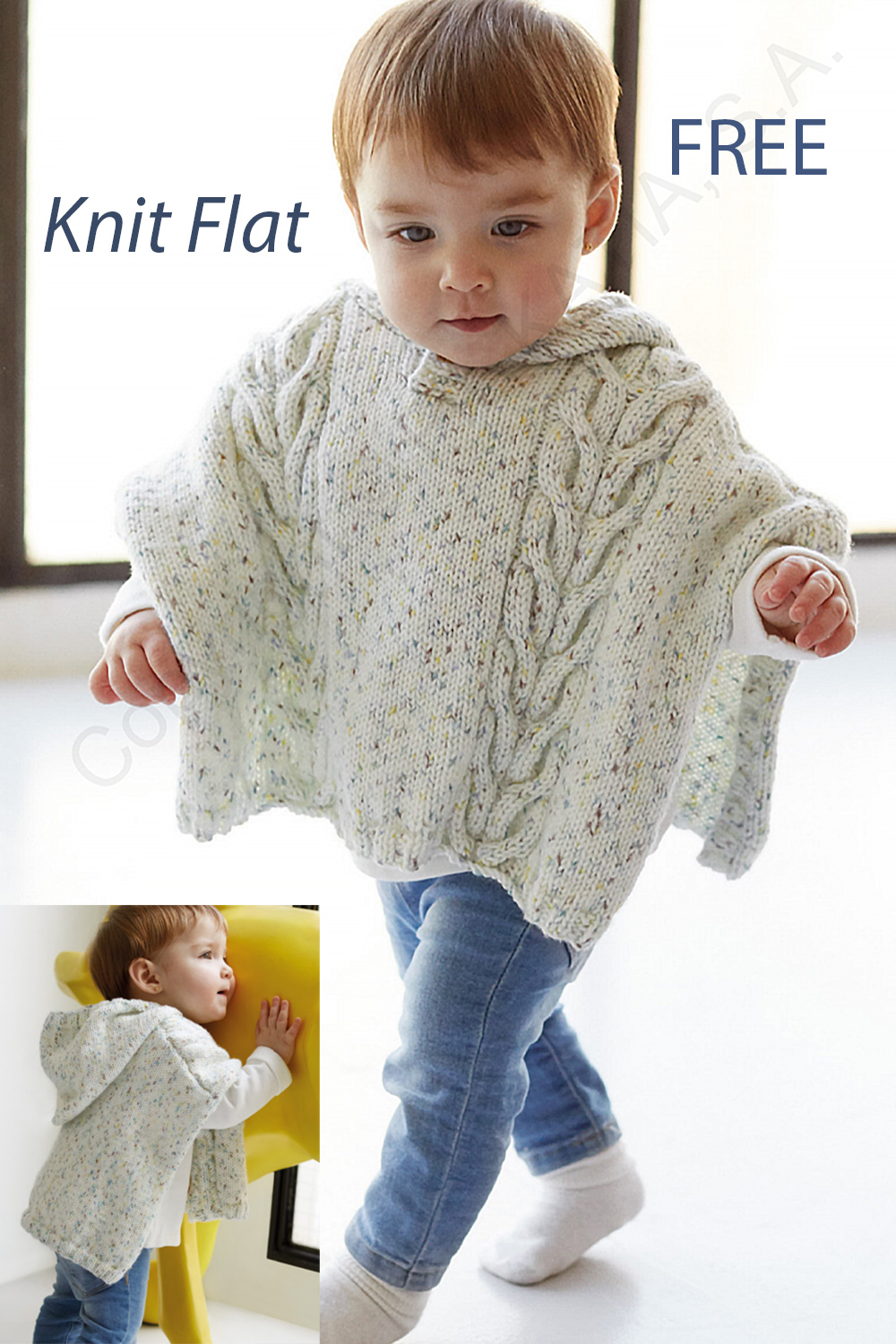 Free Knitting Pattern Poncho Sweater