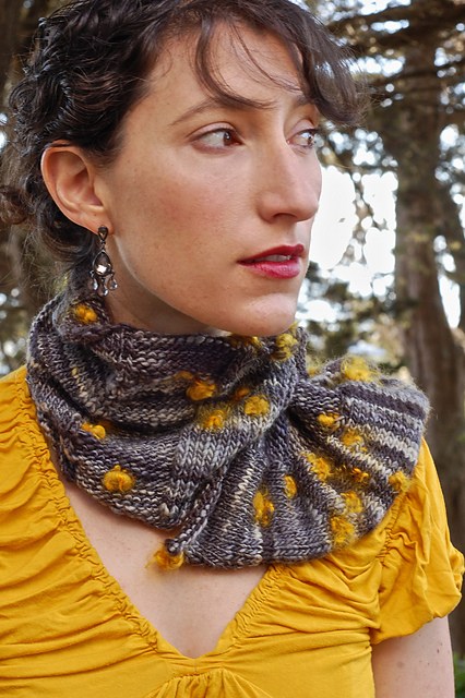 Free knitting pattern for Purlieu neck warmer and more neck warmer knitting patterns