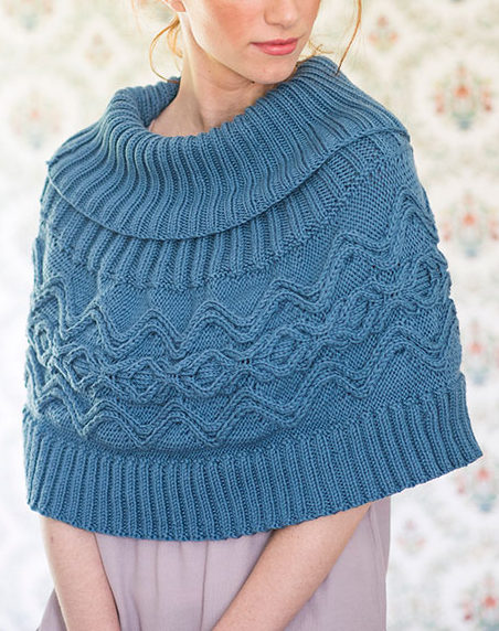 10 Modern Poncho Knitting Pattern — Blog.NobleKnits