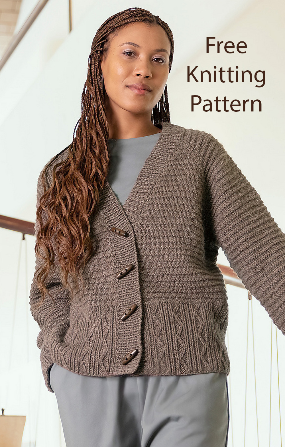Free Ro Cardigan Knitting Pattern
