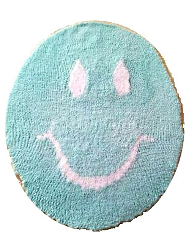 Free Knitting Pattern for Smiley Baby Blanket