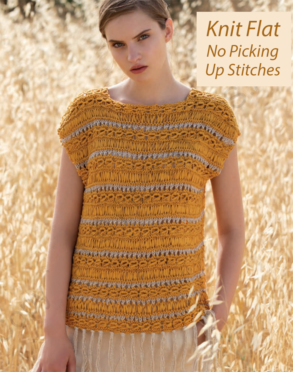 Free Knitting Pattern Sampler Tee Sweater