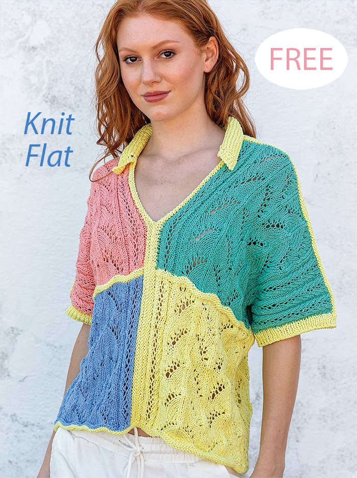 Free Knitting Pattern Serendipia Tee Sweater