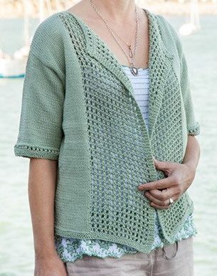 Knitting Pattern for Shorebird Cardi