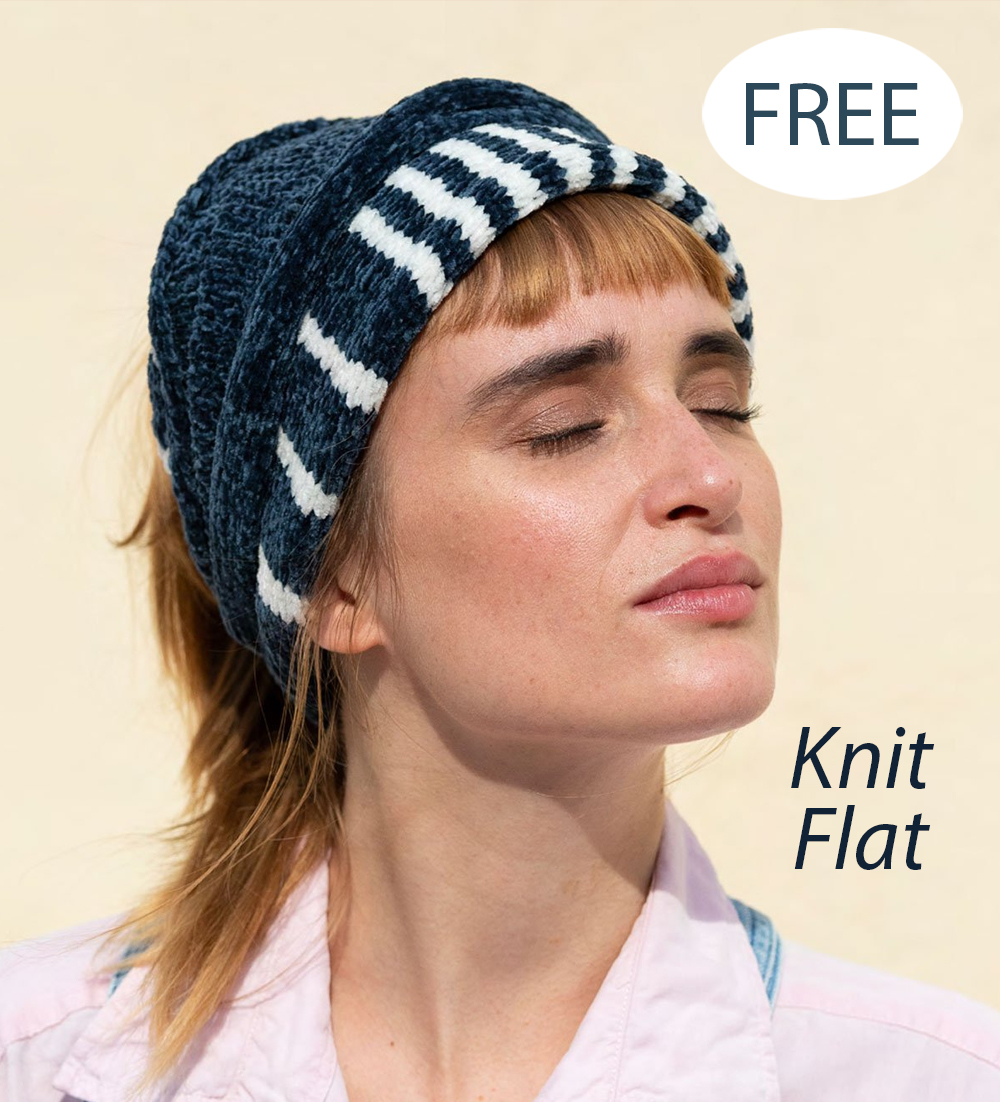 Free Sophia Turban Headband Knitting Pattern