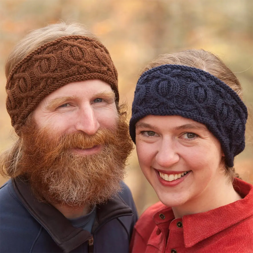 Triple Crowner Headband Knitting pattern