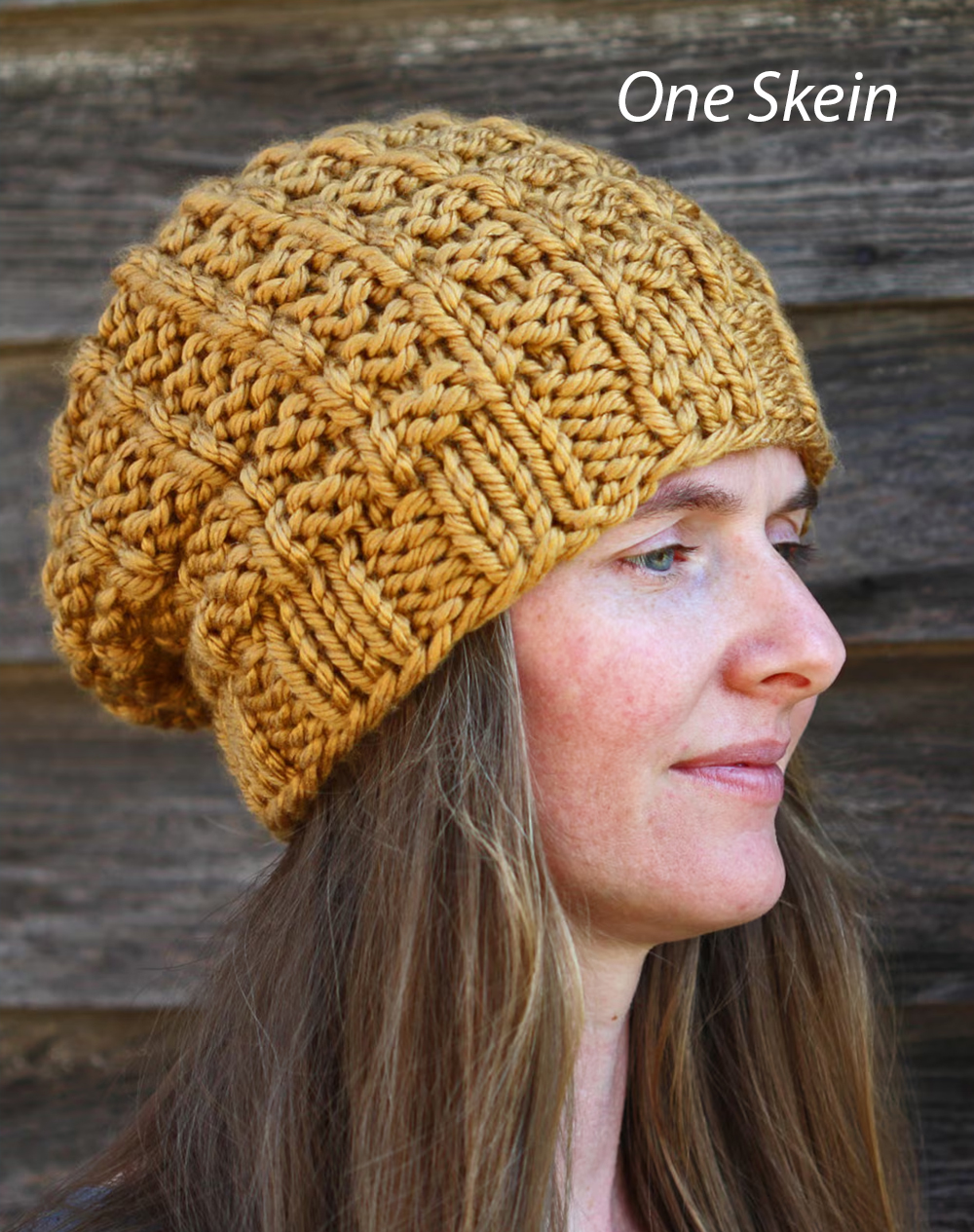 Unity Hat  Knitting Pattern 1 Skein