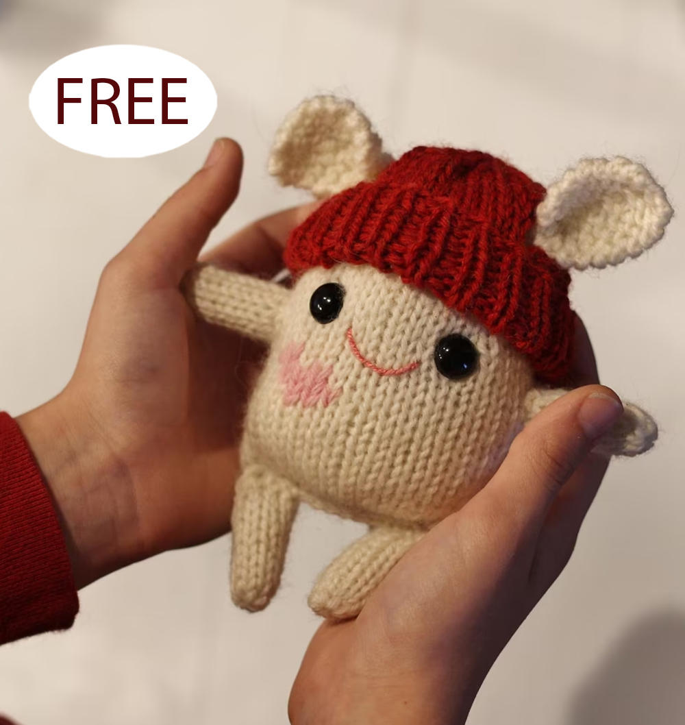 Free A Little Kindness Monster Knitting Pattern