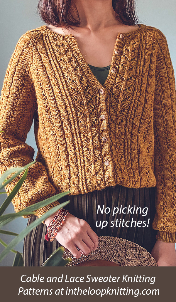 Acacia Cardigan Knitting Pattern