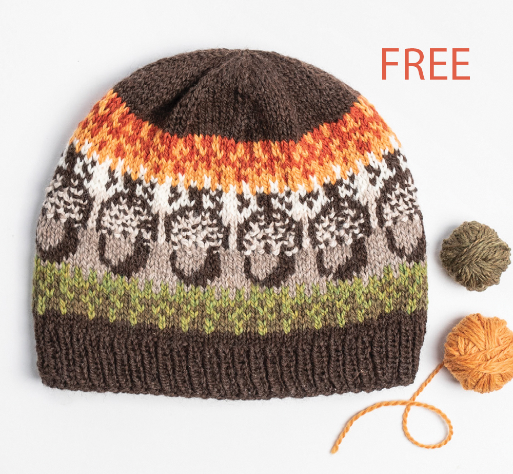 Free Knitting Pattern Acorn Street Cap