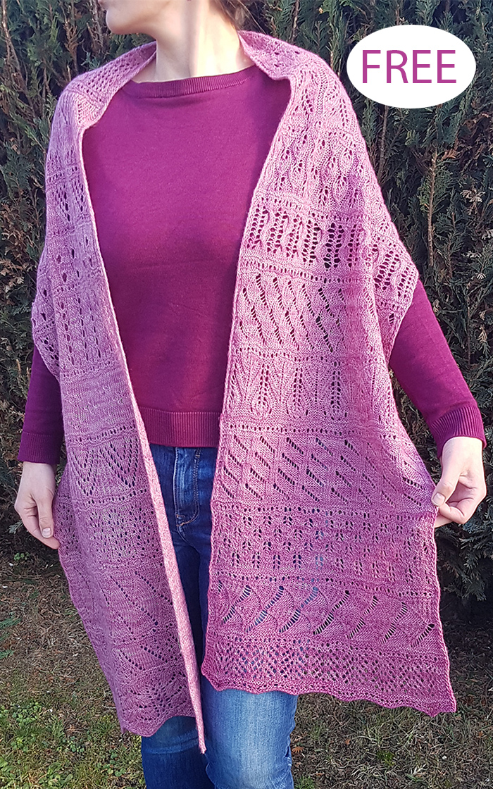 Free Knitting Pattern Advent Calender Scarf